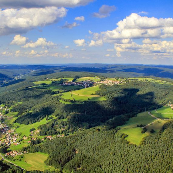 Luftbild Rothenberg-Kortelshütte-Hainbrunn